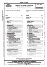 Evakuierung von Personen im Gefahrenfall