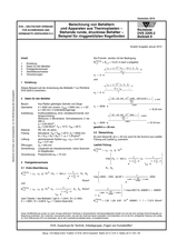 Calculation of tanks and apparatus made of thermoplastics - Vertical round, nonpressurised tanks - Example for ringsupported conical base