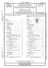 Raumlufttechnik, Raumluftqualität - Vermeidung allergener Belastungen - Anforderung an die Prüfung und Bewertung von technischen Geräten und Komponenten mit Einfluss auf die Atemluft