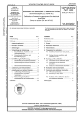 Kalibrieren von Messmitteln für elektrische Größen - Strommesszangen (DC und NF-AC)
