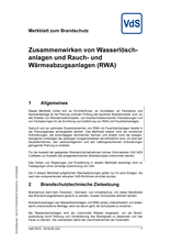 Interaction of Water Extinguishing Systems and Smoke and Heat Exhaust Ventilation Systems (SHEVS) - Fire Protection Leaflet