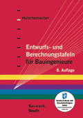 Produktabbildung: Entwurfs- und Berechnungstafeln für Bauingenieure