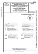 Monitoring der Wirkungen von gentechnisch veränderten Organismen (GVO) - Floristische Kartierung von gentechnisch veränderten Pflanzen (GVP), ihren Kreuzungspartnern und Kreuzungsprodukten
