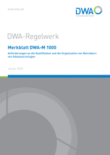 Anforderungen an die Qualifikation und die Organisation von Betreibern von Abwasseranlagen