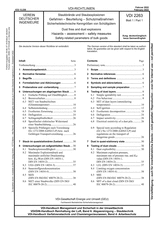 Staubbrände und Staubexplosionen - Gefahren - Beurteilung - Schutzmaßnahmen - Sicherheitstechnische Kenngrößen von Schüttgütern