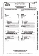 Rotationszugbiegemaschinen - Grundlagen und Kenngrößen