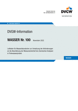 Leitfaden für Wasserlaboratorien zur Umsetzung der Anforderungen an die Abschätzung der Messunsicherheit bei chemischen Analysen in Trinkwasserproben