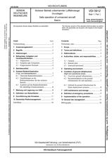 Sicherer Betrieb unbemannter Luftfahrzeuge - Grundlagen