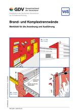 Brand- und Komplextrennwände - Merkblatt für die Anordnung und Ausführung