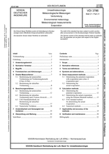 Environmental meteorology - Meteorological measurements - Evaporation
