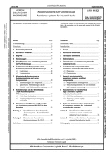 Assistance systems for industrial trucks