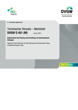 Bodenschutz bei Planung und Errichtung von Gashochdruckleitungen