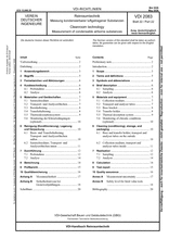 Reinraumtechnik - Messung kondensierbarer luftgetragener Substanzen