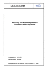 Recycling of multi-component parts - TPE-Polyolefins