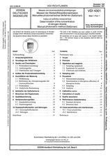 Messen von Innenraumluftverunreinigungen - Messen der Stickstoffdioxidkonzentration - Manuelles photometrisches Verfahren (Saltzman)