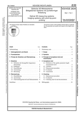 Optische 3D-Messsysteme - Bildgebende Systeme mit punktförmiger Antastung