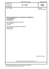 Nicht magnetisierbarer austenitischer Stahlguss - G-X12CrNi18-11 - Gussstücke