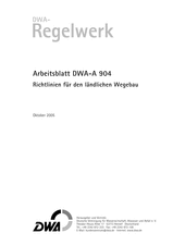 Richtlinien für den ländlichen Wegebau