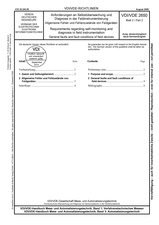 Anforderungen an Selbstüberwachung und Diagnose in der Feldinstrumentierung - Allgemeine Fehler und Fehlerzustände von Feldgeräten