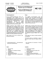 Service and maintenance of the physical layer of fieldbuses