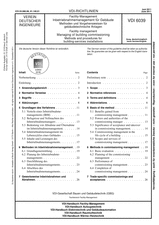 Facility-Management - Inbetriebnahmemanagement für Gebäude - Methoden und Vorgehensweisen für gebäudetechnische Anlagen