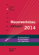 Mauerwerksbau aktuell 2014