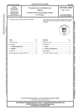 Prozessführung mit Bildschirmen - Begriffe