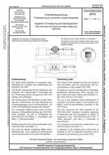 Prüfmittelüberwachung - Prüfanweisung für horizontale Längenmessgeräte