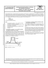 Manual arc welding at pipes of ductile cast iron - Welding of parts of ductile cast iron or steel