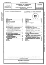 Schalldämmung und Schallabsorption abgehängter Unterdecken