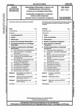 Nachhaltiges Wirtschaften in kleinen und mittelständischen Unternehmen - Anleitung zum nachhaltigen Wirtschaften