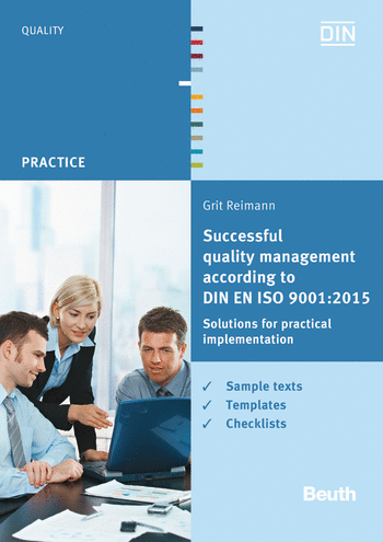Produktabbildung:Successful quality management according to DIN EN ISO 9001:2015