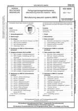 Fertigungsmanagementsysteme (Manufacturing Execution Systems - MES)