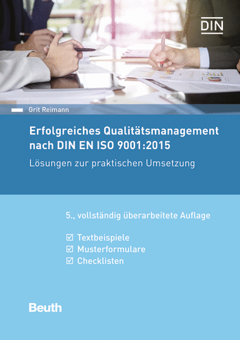 Produktabbildung:Erfolgreiches Qualitätsmanagement nach DIN EN ISO 9001:2015