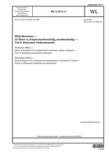 MVQ-Elastomer - 55 Shore A, temperaturbeständig, ozonbeständig - Teil 4: Elastomer-Federelemente