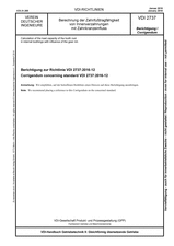 Berechnung der Zahnfußtragfähigkeit von Innenverzahnungen mit Zahnkranzeinfluss - Berichtigung zur Richtlinie VDI 2737:2016-12