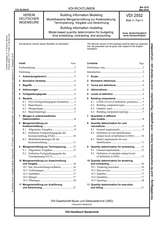 Building Information Modeling - Modellbasierte Mengenermittlung zur Kostenplanung, Terminplanung, Vergabe und Abrechnung