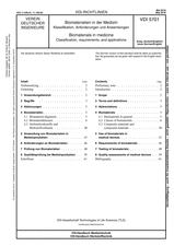 Biomaterialien in der Medizin - Klassifikation, Anforderungen und Anwendungen
