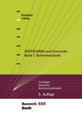 Produktabbildung: Geotechnik nach Eurocode Band 1: Bodenmechanik