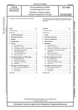Umzug logistischer Systeme - Umzugsmanagement für Lager