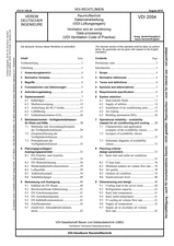 Raumlufttechnik - Datenverarbeitung (VDI-Lüftungsregeln)