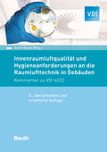 Produktabbildung: Innenraumluftqualität und Hygieneanforderungen an die Raumlufttechnik in Gebäuden