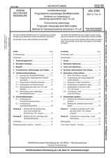 Umweltmeteorologie - Prognostische mesoskalige Windfeldmodelle; Verfahren zur Anwendung in Genehmigungsverfahren nach TA Luft