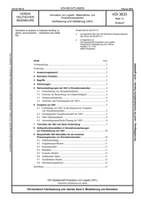 Simulation von Logistik-, Materialfluss- und Produktionssystemen - Verifizierung und Validierung (V&V)