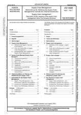 Supply-Chain-Management - Beschreibung der Abbildung des Supply-Chain-Managements innerhalb der Unternehmensstruktur