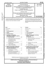 Emissionsminderung - Lagerung und Umschlag von Holzhackschnitzeln für die energetische Nutzung im privaten und gewerblichen Bereich - Anforderungen unter Umwelt-, Gesundheits- und Sicherheitsaspekten
