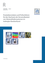 Product characteristics and test methods for verifying the usability of spacer systems in the edge-sealing of insulating glass units