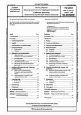 Reinraumtechnik - Messung kondensierbarer luftgetragener Substanzen