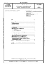Bestimmung von Geruchsstoffimmissionen - Ermittlung von ekelerregenden und Übelkeit auslösenden Gerüchen