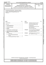 Umweltmeteorologie - Ableitbedingungen für diffuse und seltene Emissionen aus gefassten Quellen - Kriterien für ausreichende Verdünnung und Seltenheit